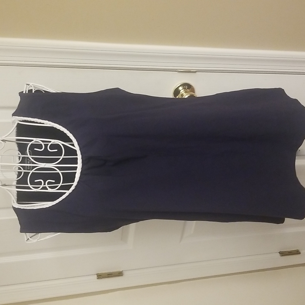 Women's Duffield Lane Nautical Navy top